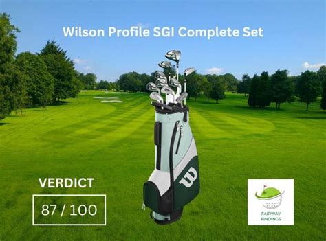 The Wilson Profile SGI Complete Set Review